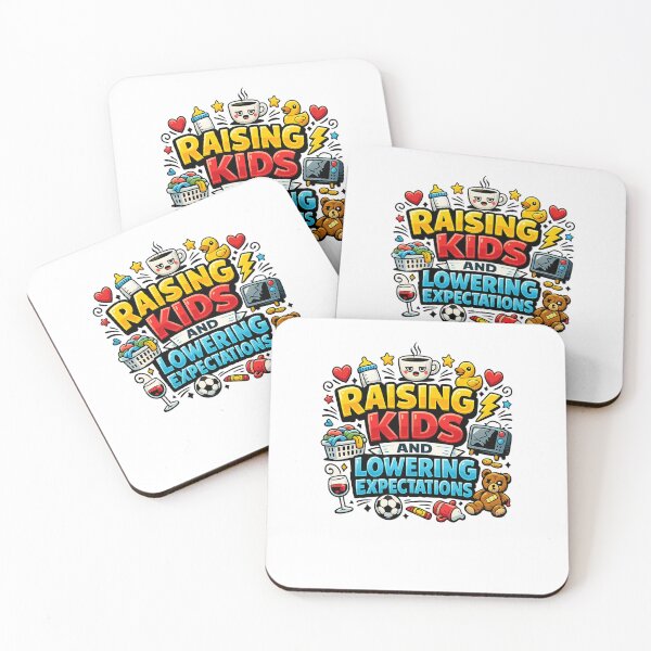 Item preview, Raising Kids and Lowering Expectations Funny Mom design  designed and sold by StyleLap.
