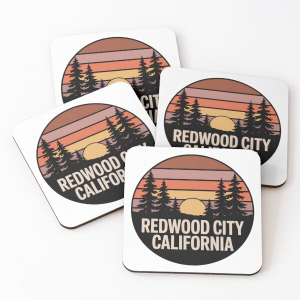 Artikelvorschau, Redwood City, Kalifornien: Redwood Sunset Badge entworfen und verkauft von CircinusStore.