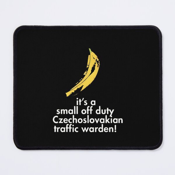 Item preview, Red Dwarf Small Off Duty Traffic Warden Banana  designed and sold by kamila11.