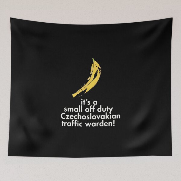 Item preview, Red Dwarf Small Off Duty Traffic Warden Banana  designed and sold by kamila11.