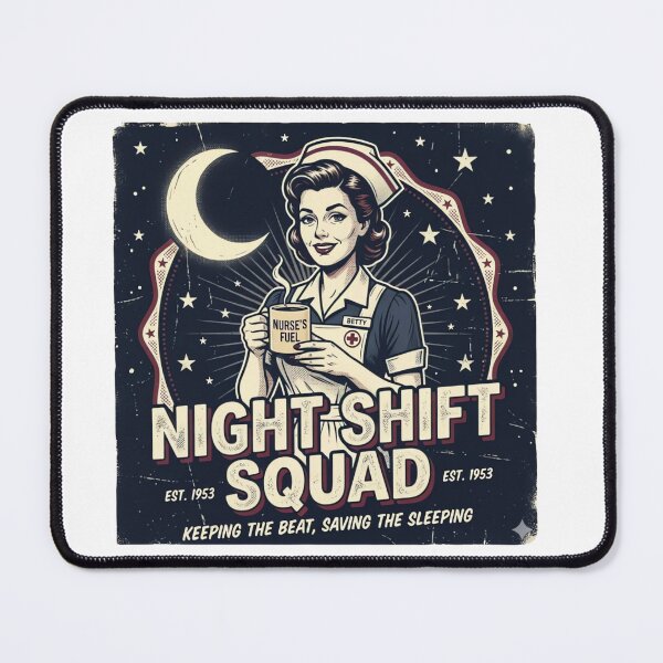 Item preview, Vintage Retro Nurse Design Keeping The Beat Saving The Sleeping designed and sold by urbinet.
