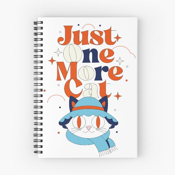 Item preview, Just One More Cat Funny Cat Lover designed and sold by Print culturee.