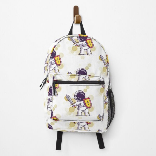 Item preview, Astronaut with a Sword and Shield - Cartoon Illustration designed and sold by iamKRUK.