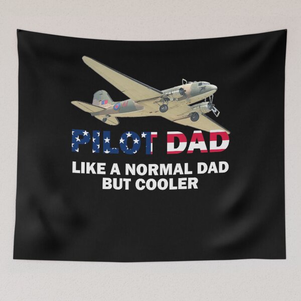 Item preview, Pilot Dad Like Normal Dad But Cooler Tee designed and sold by Emberglowo.