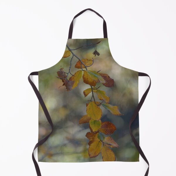 Item preview, Autumn Branch With Golden Leaves Soft Focus Nature Minimal Aesthetic Wall Art designed and sold by onubi.