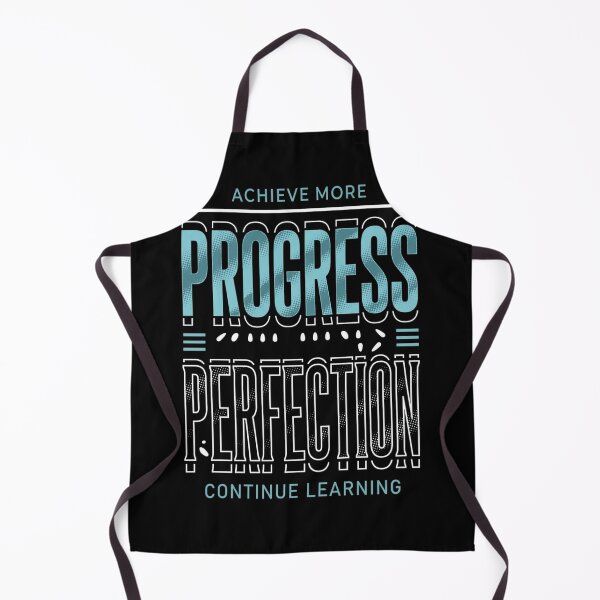 Item preview, Progress Over Perfection Minimalist Halftone Typography designed and sold by Artful Expression .