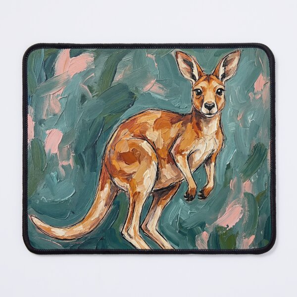 Item preview, Graceful Motion Kangaroo designed and sold by Ilona Abou-Zolof.