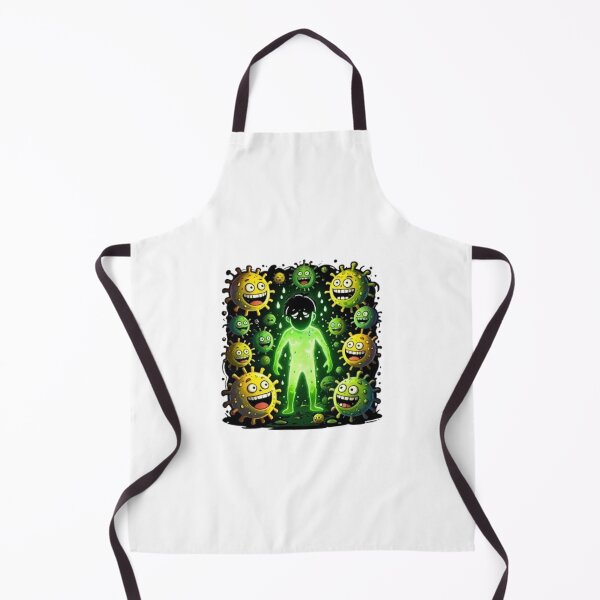 Item preview, Feverish Figure — Glowing Germs Horror designed and sold by Rare Plus Apparel!.