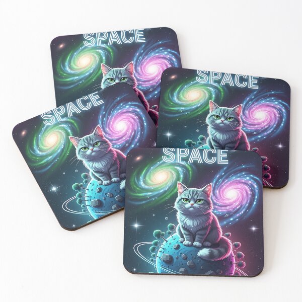 Item preview, Cute Galaxy Cat Astronaut Funny Art designed and sold by Itsheartshop.