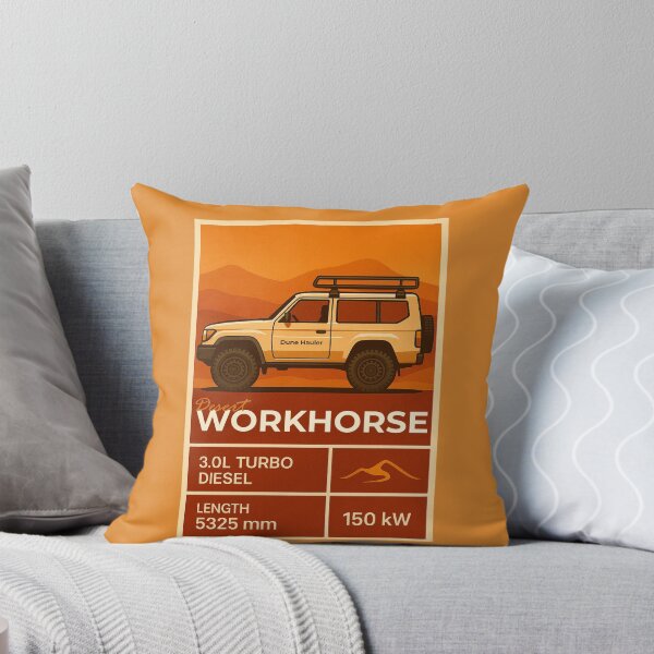 Item preview, Desert Workhorse Overland Vehicle Illustration in Retro Expedition Style designed and sold by KrintoryTees.