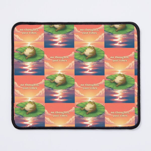 Item preview, Relaxing Reto Frog Sunset Art designed and sold by Itsheartshop.