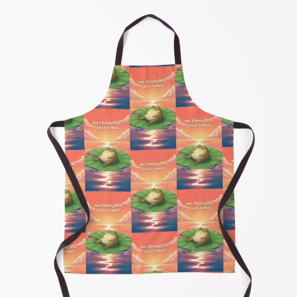 Item preview, Relaxing Reto Frog Sunset Art designed and sold by Itsheartshop.
