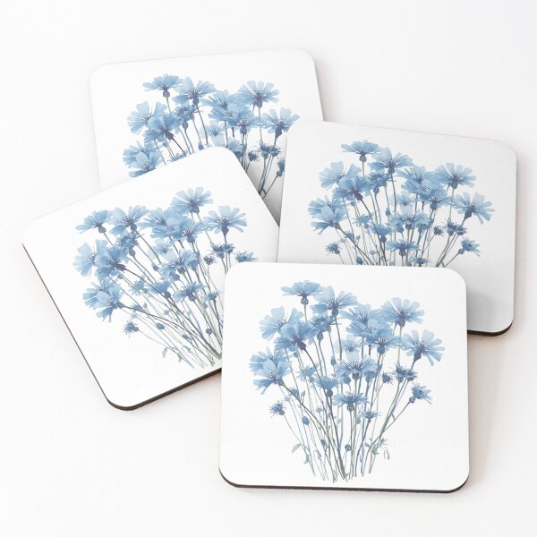 Item preview,  Blue wild cornflowers designed and sold by uunaa.