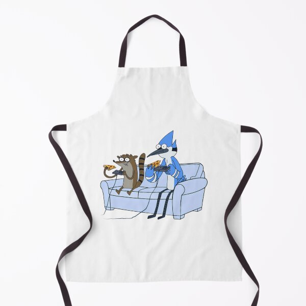 Item preview, Mordecai And Rigby Pizza And Video Games designed and sold by Merch-Zone.