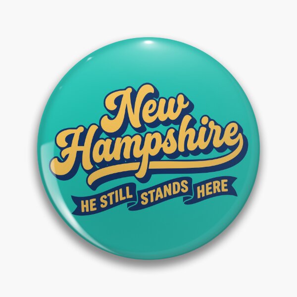 Item preview, New Hampshire He Still Stands Here Vintage 70s Retro Script Aesthetic designed and sold by Cozy-Old-Pub.