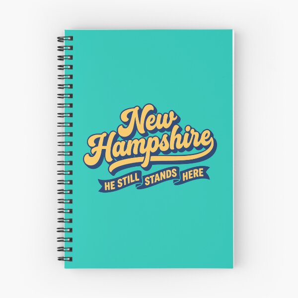 Item preview, New Hampshire He Still Stands Here Vintage 70s Retro Script Aesthetic designed and sold by Cozy-Old-Pub.