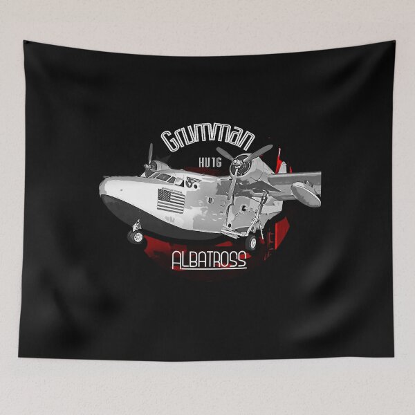 Item preview, Grumman HU16 Albatross Vintage Aviation Tee designed and sold by Emberglowo.