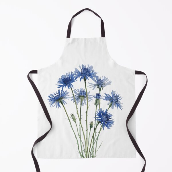 Item preview, Blue wild cornflowers designed and sold by uunaa.