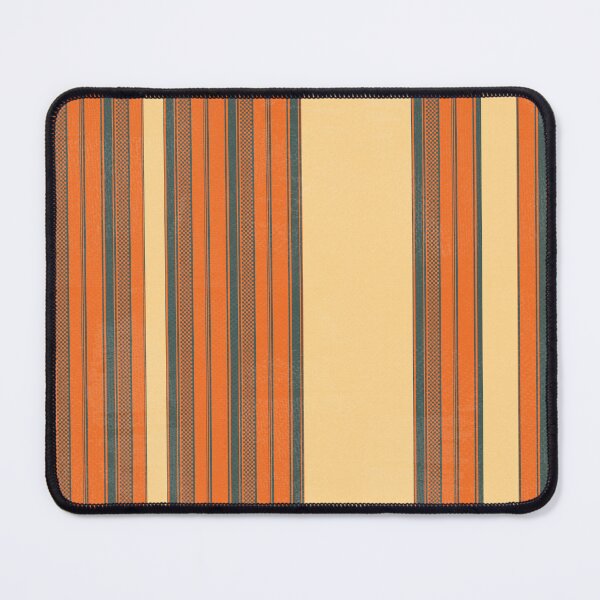 Item preview, Retro orange stripes warm vintage pattern designed and sold by WildHugeDot.