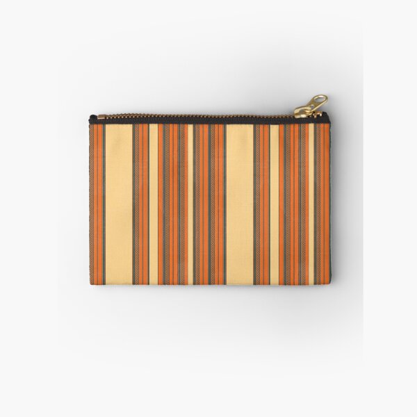 Item preview, Retro orange stripes warm vintage pattern designed and sold by WildHugeDot.