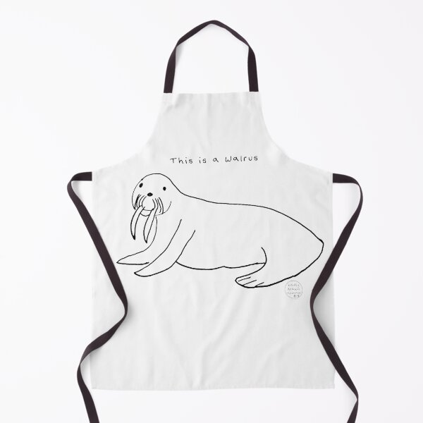 Item preview, This is a Walrus - Badly Drawn designed and sold by Badly Drawn Animals.