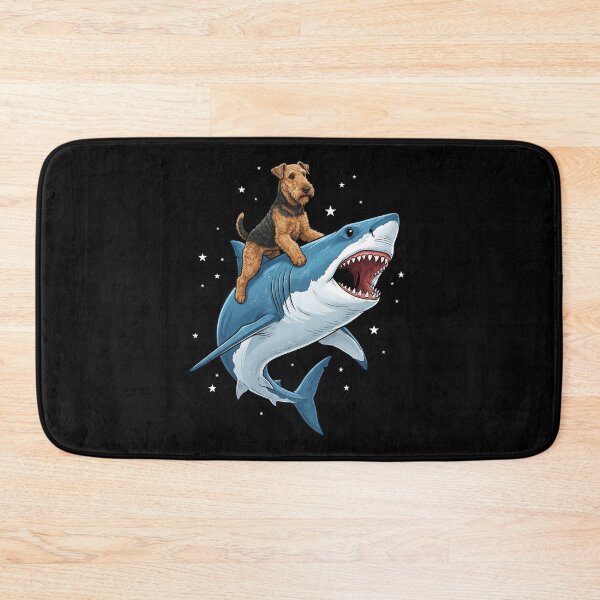 Item preview, Funny Airedale Terrier Shark Dog Mom Dad Lover designed and sold by TerryConnells.