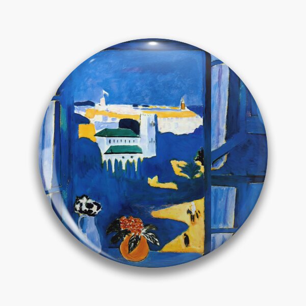 Artikelvorschau, Offenes Fenster in Tanger von Henri Matisse: Fauvistische mediterrane Wandkunst entworfen und verkauft von artofuniverse.