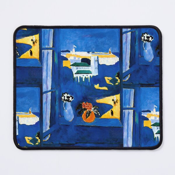 Item preview, Open Window in Tangier by Henri Matisse: Fauvist Mediterranean Wall Art designed and sold by artofuniverse.