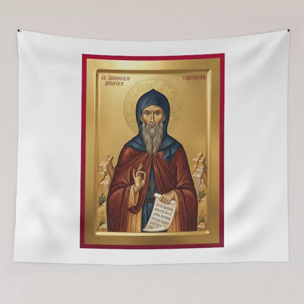 Item preview, Saint Joannicius of Devic,Sveti Joanikije Devicki,orthodox icon 1 designed and sold by ikonesrb.