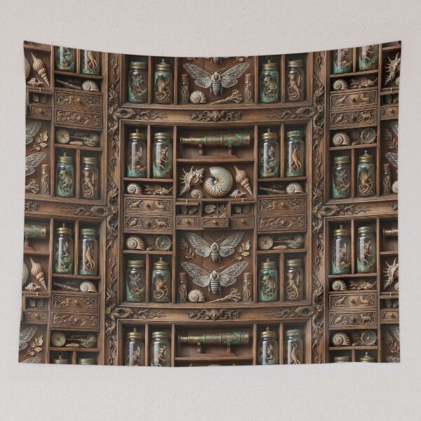 Item preview, Curiosity Cabinet designed and sold by JacquiTaylorArt.