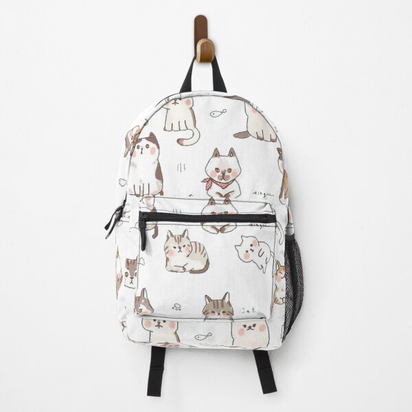 Item preview, Pastel Cat Seamless Pattern designed and sold by sifashion26.