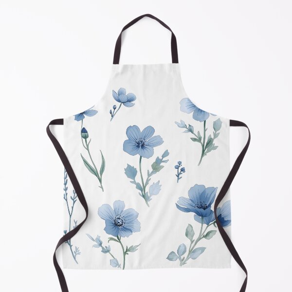 Item preview,  Blue wild flowers designed and sold by uunaa.