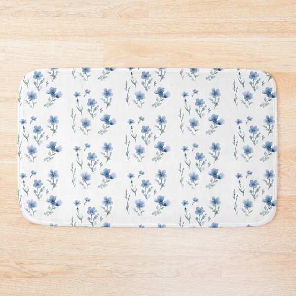 Item preview,  Blue wild flowers designed and sold by uunaa.