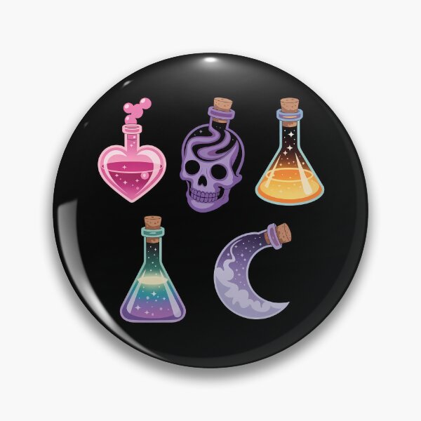 Item preview, Flasks Of Potion designed and sold by Funny Vintage Stickers And T-Shirts.