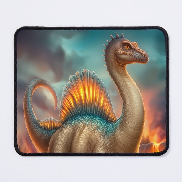 Item preview, Spinosaurus in a Volcanic Landscape designed and sold by PetsArt.