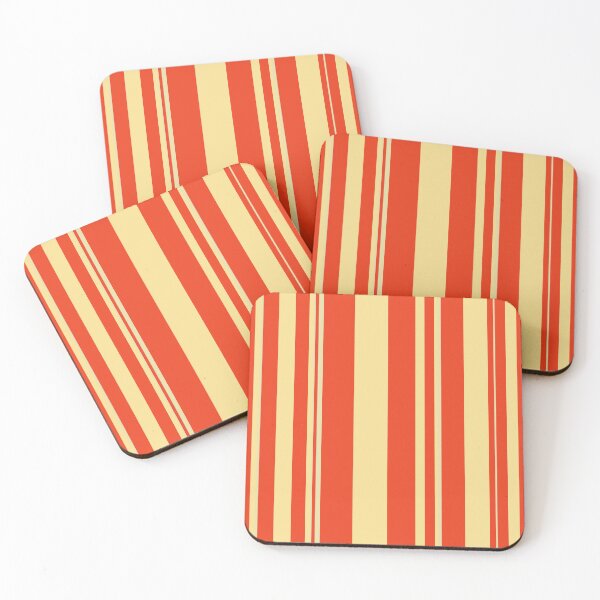Item preview,  Retro sunset stripes pattern designed and sold by WildHugeDot.