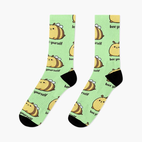 Item preview, Bee Yourself Cute Bee Pun Funny designed and sold by MonkiFlipp.