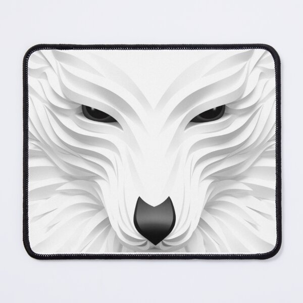 Item preview, Minimalist Wolf Portrait designed and sold by sifashion26.