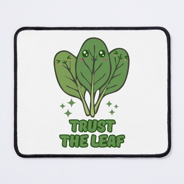 Item preview, Cute Spinach Trust The Leaf Vegan designed and sold by yuki-hana.