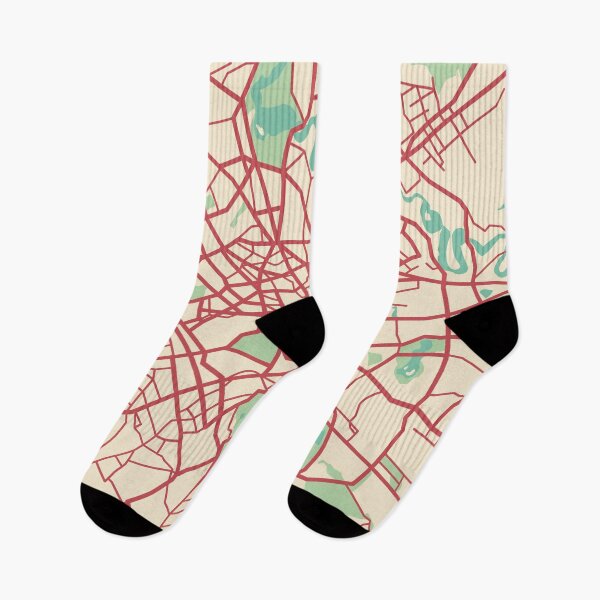 Item preview, Bucharest Map (Romania) designed and sold by MapsByLeo.