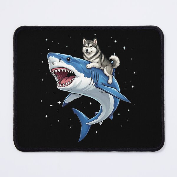 Item preview, Funny Alaskan Malamute Shark Dog Mom Dad Lover designed and sold by TerryConnells.
