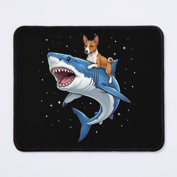 Item preview, Funny Basenji Shark Dog Mom Dad Lover designed and sold by TerryConnells.