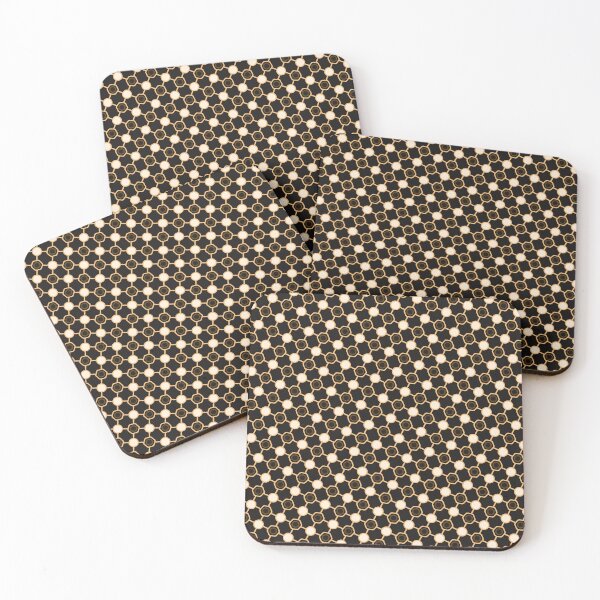 Item preview, Refined Hexgonal Tesselation - Abstract Geometric Print  - Gifts For Girls designed and sold by RoyalStarsPatts.