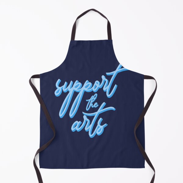 Item preview, Support the Arts (pastel blue) designed and sold by cadinera.