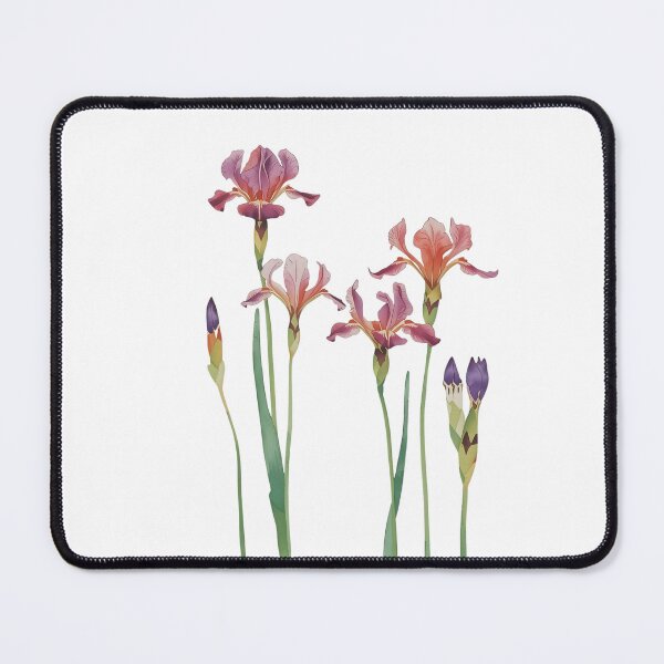 Item preview, Watercolor irises designed and sold by uunaa.