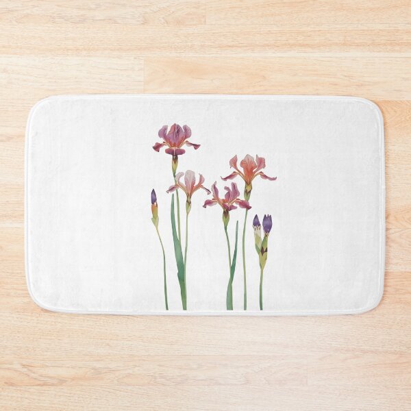 Item preview, Watercolor irises designed and sold by uunaa.