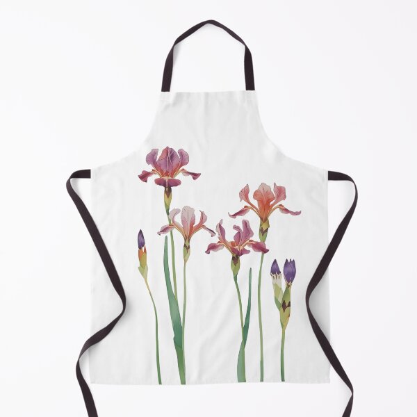 Item preview, Watercolor irises designed and sold by uunaa.