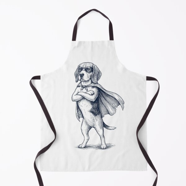 Item preview, Vintage Beagle Hero Superhero Dog Lover designed and sold by DoodleTortle.