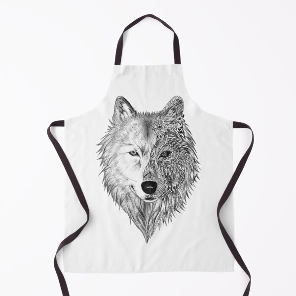 Artikelvorschau, Geometrischer Geisterwolf entworfen und verkauft von sifashion26.