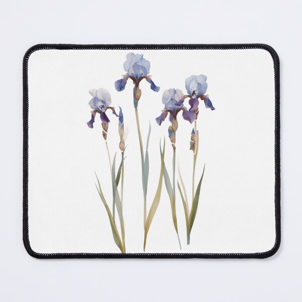 Item preview, Watercolor irises designed and sold by uunaa.